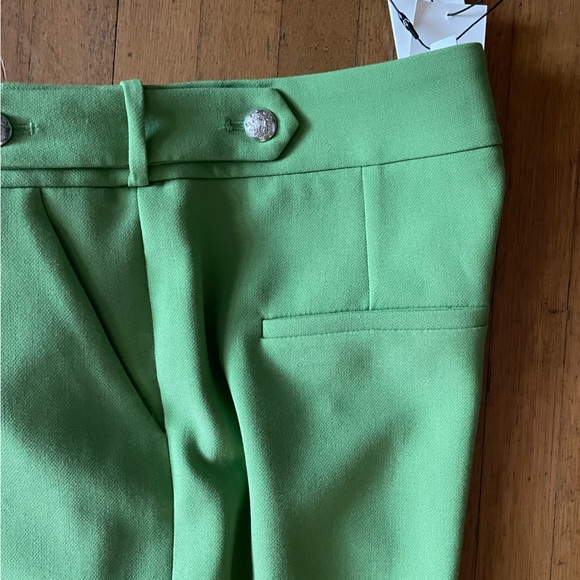 NWT VERONICA BEARD Green Tea Gamila Pants - Picture 4 of 7